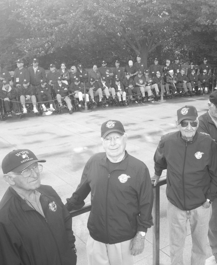 World War 2 Veteran Albert Markus at the Tomb of the Unknown Soldier