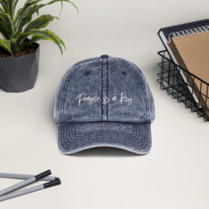 Vintage Cotton Twill Cap