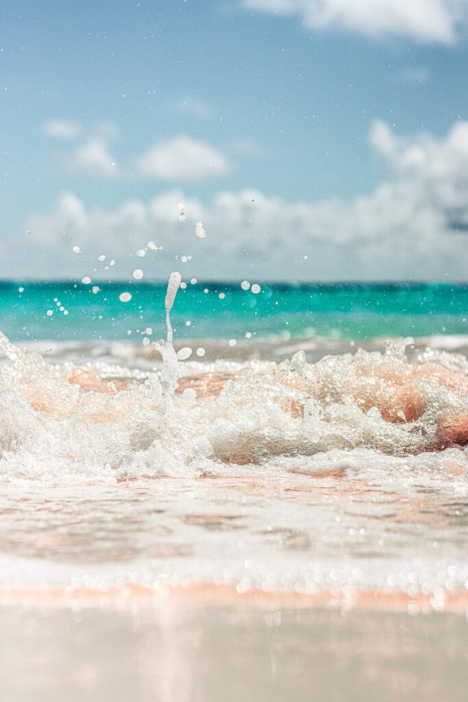 Hedge of Protection, water waves on shore during daytime